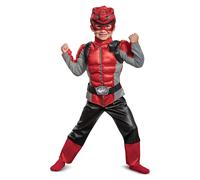 Kids Toddler Beast Morphers Power Rangers Fancy Dress 3-4 yrs Red Ranger Costume