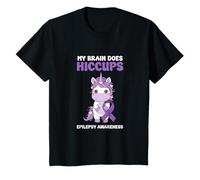 Kids Toddler Epilepsy Shirt - My Brain Does Hiccups T-Shirt