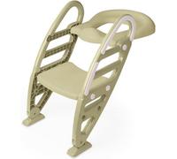 Kids Toilet Trainer, Adjustable Non-Slip Ladder, Dolu Potty Training - Eco Green