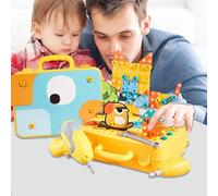 Kids Tool Bench | Educational Realistic Fun Development Games,Play Tool Bench - for Yard Car Vehicle Family Time Offices Social Situations School Classroom Home Daily Mind Brain Desktop