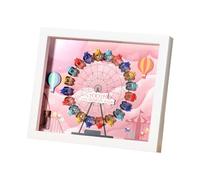 Kids Tooth Storage Planner Polystyrene Display Case for Lost Teeth Collection and Photo Relics Kids Primary Tooth Artifact Planner