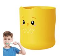 Kids Toothbrush Cup | 300ml Cartoon Water Cup Mouth Rinse Cup,Smooth Bathroom Accessories, Ergonomic Bathroom Cup for Girls, Toothbrush
