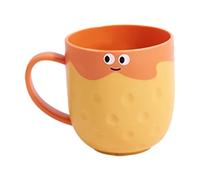 Kids Toothbrush Cup | Household Drinking Cups,Kids Bathroom Cups, Toothbrush With Anti-Skid Elevated Bottom Design, Comfort Handle