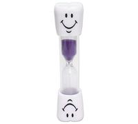 Kids Toothbrush Timer ~ Purple 2 Minute Smile Sand Timer for Brushing Children's Teeth