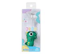 Kids Toothbrush, Training Toothbrush, Child Sized Toothbrush, Soft Bristles Kids Brush, Child-Sized Brush Head Dinosaur Themed Kid-Friendly Design Enhances Oral Health Ideal for Early Education