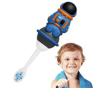 Kids Toothbrushes | Soft Bristles and Non-Slip Handle Cleaning Toothbrushes Cartoon Astronaut Shape for Home, School, Camp, Travel