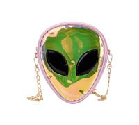 Kids Tote Bags for Boys Women Children Alien Transparent Jelly Bag Shoulder Bag Backpack Phone Bag Punching Bag with Stand for Kids (Pink, One Size)