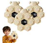 Kids Touch High Jump Toy, Intelligent Jump Counter Interactive Height Trainer, No Drill Flexible Exercise Game for Boys Girls Teens, Ideal for Home Bedroom School Gym Indoor Sports (3pcs)