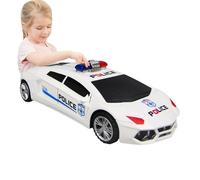 Kids Toy Cars - Funny Realistic Interactive with Lights,Educational Games Cop Car with Automatic Door,for Childrens Day Playtime Relaxation Indoor Outdoor Home Party Favors