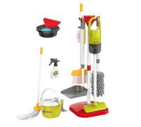 Kids Toy Cleaning - Interactive Playing Supplies, Broom Mop Toy Set with Realistic Features, Early Learners Family Bonding Time Learning, Play Activity, Playroom Daycare Centers Birthday Holiday