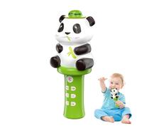 Kids Toy Microphone,Kids Microphone,Panda Musical Microphone,Early Learning Interactive Handheld Microphone Speaker,Wireless Toy Microphone for Imitation Play