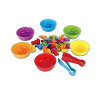 Kids Toy Rainbow Color Sorting Bowl Puzzle Toy For Toddler Fine Motor Skill Counting Color Matching Toy Learning Teaching For Classroom Kindergarten School