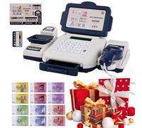 Kids Toy Recorder, Interactive Educational Shop Game with Scanner, Game with Calculator, for Preschool Boys and Girls