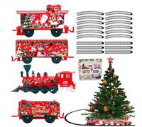 Kids Toy Set | Train Rail With Fun Assembly | Modeling Game - For Boys And Girls Indoor Game On The Ground For Winter Holiday And Birthday