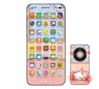 Kids Toy Smartphone - Learning Touch Phone | Interactive Screen With Light Functions, Rechargeable Game Mobile For toddler, Educational Travel Toy, Fun Learning Tool With 10000+ Features