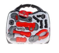 Kids Toy Tool Set In Carry Case Pretend Role Play Builder Workshop Children Boys