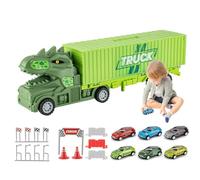 Kids Toy Trucks - child Vehicle Play Set Featuring Foldable Track Layout, Early Education Toy | Compact Interactive Car Course for Children Over 4, Home Travel Entertainment, Creative Skill-Building