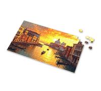 Kids Toys For Girls Sunset Over Venice'S Grand Canal Picture Puzzle 4 Year Old Boy Gift 750 Piece Puzzles For Adults(500PCS)