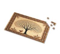 Kids Toys For Girls Tree With Bird And Floral Border Design Picture Puzzle Puzzle Puzzles 500 Pieces For Adults(1000PCS)