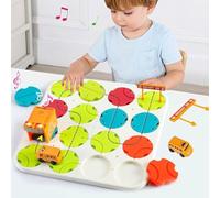 Kids Toys Puzzle Track Car Play Set for 3 4 5 Year Old Boys, Road Builder Game Gifts Stem Toys, Board Maze Puzzle Games Educational Logical Brain Toy for Kids Boys Girls