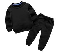 Kids Tracksuit Full Set Fashion Sweatshirt And Pants Hoodies Joggers Clothes Sets Designer'S Contrast Panelled Casual Jogging Running Outfits 2 Piece Fall Winter Outfit For Children Age 2-13 Years