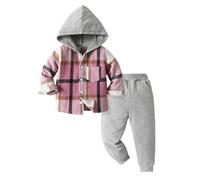 Kids Tracksuit Full Set Hoodie and Loose Sweatpants Bottom Hoodies Joggers Clothes Sets Designer's Contrast Panelled Cotton Track Suit Jogging Hooded Winter Outfits Sweatsuits Pink