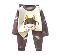 Kids Tracksuit Full Set Sports Activewear Outfit Hoodies and Joggers Clothes Sets Plain 2 Piece Casual Jogging Running Outfits Gaming Gifts for Boys Children Age 2-13 Years Beige