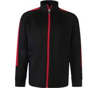 Kids Tracksuit Top Finden & Hales Boys Girls Teamwear Contrast Colour Jacket
