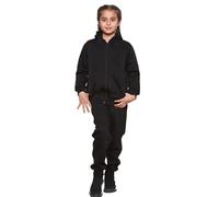 Kids Tracksuits Boys Tracksuit, Hoodies Plain Army Commando Print Tracksuit Hoodie with Jogger Sweatpants Sports Activewear Set Girls Boys Children Age 5-13 Years (Black Zipper Suit, 7-8 Years)