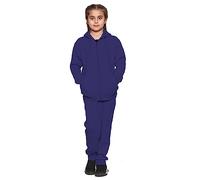 Kids Tracksuits Boys Tracksuit, Hoodies Plain Army Commando Print Tracksuit Hoodie with Jogger Sweatpants Sports Activewear Set Girls Boys Children Age 5-13 Years (Navy Blue Zipper Suit, 4-5 Years)