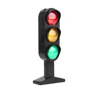 Kids Traffic Light Toy - 20cm Signal Repliica, ABS Teaching Aid, Crosswalk Indicator with Color Change Feature | Fun Educational Model for Boys Girls and Preschool Road Safety Learning