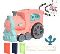Kids Train Set - Automatic Laying Educational Game - Kids Train Toy with Light and Music,for Boys Girls Ages 3-12 Indoor Floor Play Christmas Birthday