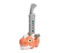 Kids Train Toy Stacking Laying Electric Train Block Game Set Dinosaur Stacking Toy Baby Electronic Learning