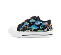 Kids Trainers Boys Dinosaur Easy On Casual Sneakers Outdoor School Shoes Walk Sport Canvas Shoes Size 4 UK Child
