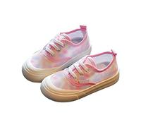 Kids Trainers Mesh Casual Canvas Shoes One Piece Slip On Breathable Sneakers for Boys and Girls Lightweight Board Shoes for Everyday Wear