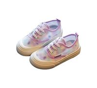 Kids Trainers Mesh Casual Canvas Shoes One Piece Slip On Breathable Sneakers for Boys and Girls Lightweight Board Shoes for Everyday Wear