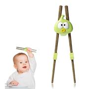 Kids Training Chopsticks,Learning Wood Chopsticks,Reusable Chopstick Helper,Non-Slip Animals Training Kuaizi,Easy to Use Toddler Helper Learner Right or Left Handed for Childs Beginners