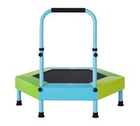 Kids Trampoline | 3FT Foldable Bounce Toys,Small Trampoline with Adjustable Handle - for Playground Park Gym Home Classroom Preschool Daycare Backyard Lawn Garden
