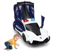 Kids Transforming Car,Model Vehicle with Light and Music,Small Vehicle Toys | for Kids Boys Ages 3+ Collectors Indoor Play Outdoor Fun Birthday Role Playing Party Favor Holiday