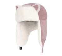 Kids Trapper Hat Russian Ushanka Boys Girls Faux Fur Bomber Hunting Hat Winter Earflap Hat Aviator Pilot Cap Windproof Thermal Trooper Hat Cute Fluffy Super Warm Hat for Skiing Skating (52-54cm)