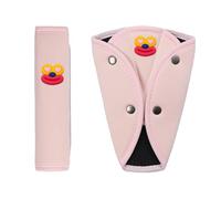 Kids Travel Comfort Cushion Stylish Harness Pad Cover with Breathable Fabric Design 1 Set Comfortable High Chair Shoulder Pad Set