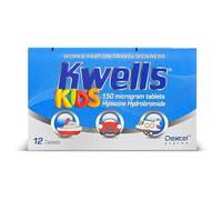 Kids Travel Sickness x12 Tablets | for Prevention of Travel Sickness