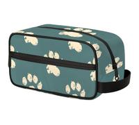 Kids Travel Toiletry Bag for Boys Men -Brown Milk Cow Print Hanging Dopp Kit - Waterproof Shaving Bag Bathroom Bags Wash Bag for Toiletries Accessories, Color15, 10.5"L x 4.4"W x 5.3"H