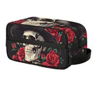 Kids Travel Toiletry Bag for Boys Men -Funny Sugar Skull Hanging Dopp Kit - Waterproof Shaving Bag Bathroom Bags Wash Bag for Toiletries Accessories, Color7, 10.5"L x 4.4"W x 5.3"H