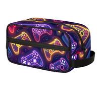 Kids Travel Toiletry Bag for Boys Men -Game Gamepad Hanging Dopp Kit - Waterproof Shaving Bag Bathroom Bags Wash Bag for Toiletries Accessories, Color8, 10.5"L x 4.4"W x 5.3"H