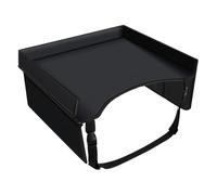 Kids Travel Tray Carseat Activity Center Travel Tray | Car Seat Tray Table with Adjustable Strap & Pocket, Road Trip Must Haves for Kids Boys Girls