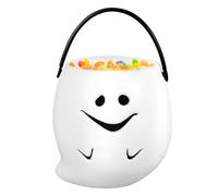 Kids Treat Candy Bucket Bucket - Pumpkin Ghost | Lantern Candy Basket Halloween | Lightweight Pumpkin Jar, Ghosts Remediable Ghosts Holder for Hall Party