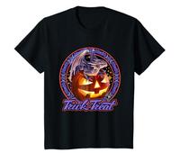 Kids Trick Or Treat Dragon Pumpkin Anne Stokes Halloween Kids T-Shirt