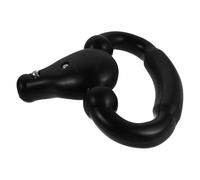 Kids Tricycle Push Handle, Black Plastic Rear Steering Grip | Tool-free Detachable Fit, Parent Control Support, for Boys and Girls on Kids Bikes and Tricycles