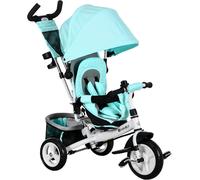 Kids Trike Stroller 6 in 1 Canopy Basket Parent Handle Pedal 12 - 60 Months